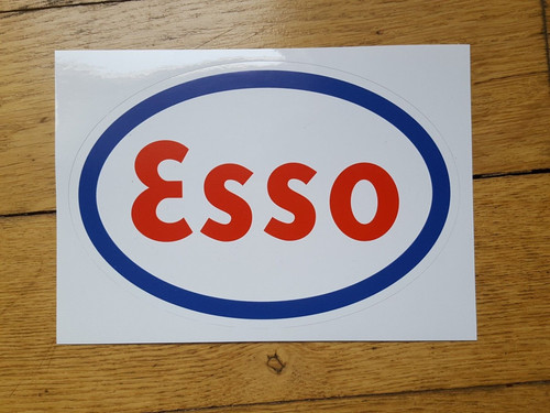 Esso aufkleber tanksäule - esso,