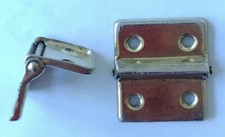 2 Kofferscharniere Kistenscharniere Kofferdeckel-Aufstellscharniere inkl. Nägel