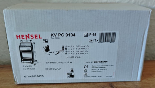 Hensel automatengehäuse kv - hensel,