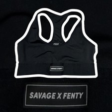 Savage fenty black - black, racerback