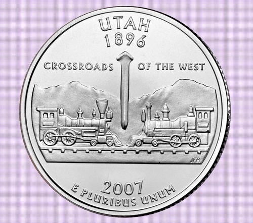 Quarter dollar cent utha - cent,