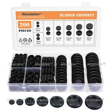 200pcs Rubber Grommet
