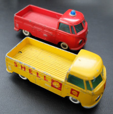 2 x TEKNO DENMARK / 406 / Shell / Falck / VW T1 / Pick Up / Bulli / 60er / 1:43