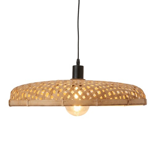 Hängelampe rattan natur - hängelampe, |