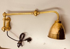 Gelenkarmlampe Messing