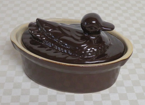 Vintage retro keramik ente - vintage,