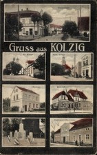 Ak Kolsk Kölzig Neumark Ostbrandenburg, Hauptstraße, Gasthaus zur... - 11190744