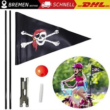 Fahrrad Fahrradwimpel Pirat