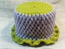 Klopapiermütze gehäkelt