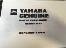 Yamaha 125 YZ Teileliste