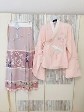 traditionelle chinesische Kleidung Hanfu Hochwertige 38 40 42 2er set Rosa