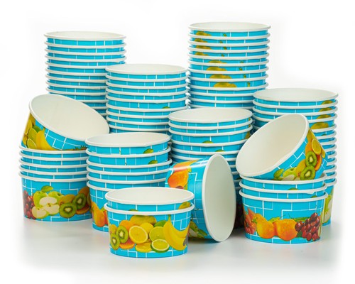 1200x eisbecher pappe 160ml - pappe,