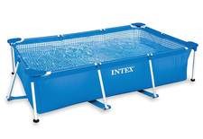 Intex Pool Metal Frame Pool Rectangular Größe: 220 cm x 150 cm x 60 cm