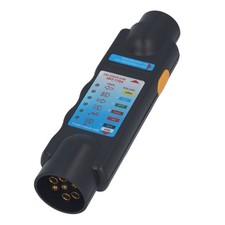 12V Prüfgerät 7 Polig Beleuchtungstester Tester Prüfer PKW Anhänger Wohnwagen 