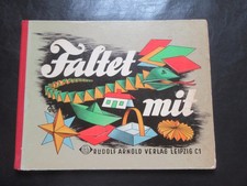 Faltet mit,Bastelbuch Rudolf