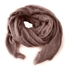 Niklarson Schal Tuch uni 190x100cm Damen Scarf Poncho Stola Pareo BW Viskose TV7