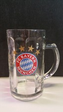 Bierkrug Glas FC Bayern