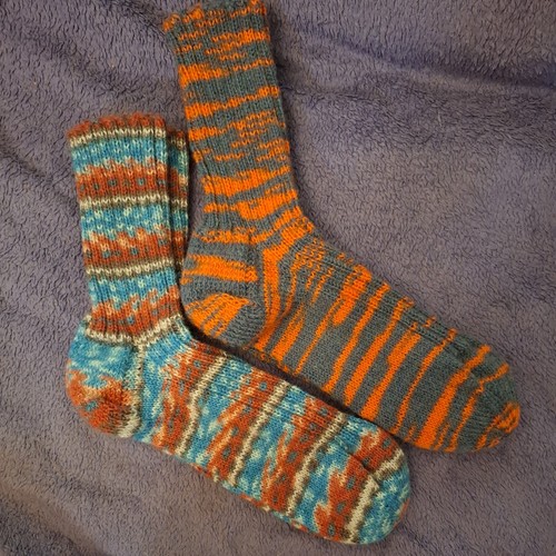 2 paar wollsocken - 2,