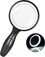 Lupe mit Licht, 60X 30X