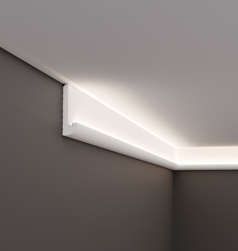 Led stuckleiste decken xps - stuckleiste,