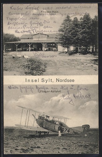 Ansichtskarte sylt nordsee - ansichtskarte, /nordsee