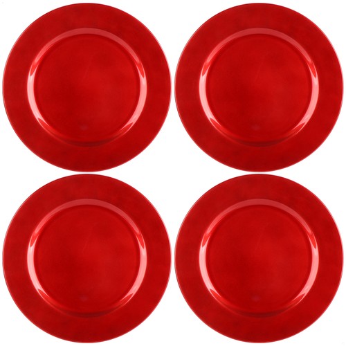 Platzteller glänzendem - 4x,