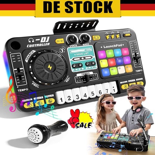Mixer spielzeug mit midi - dj,