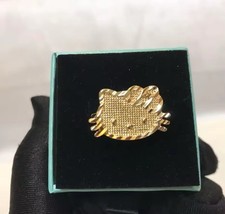 Hello Kitty Face Ring Size 7