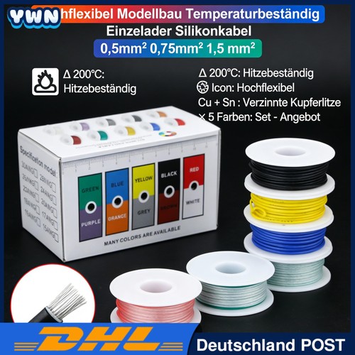Mm 5 farben - 0,5-1,5, mm²