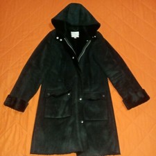 Damenmantel Damenjacke Schwarz 38