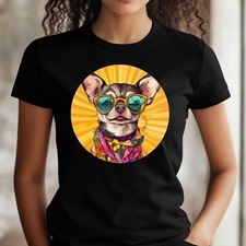 Frauen T-Shirt Chihuahua Hund