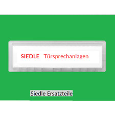 siedle / Türsprechanlage / Ersatzteile / Siehe Bilder / Neu