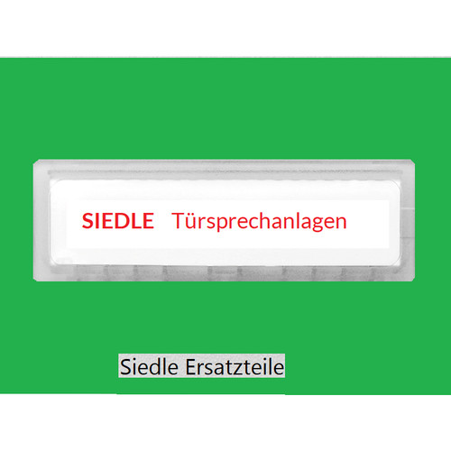 Sss siedle sprechanlage - sss, /