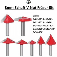 V Nut Fräser Bit 3D