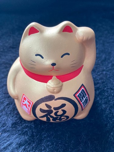 Gold maneki neko glückskatze - maneki,