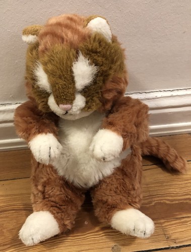 Tchibo katze stofftier braun - tchibo,