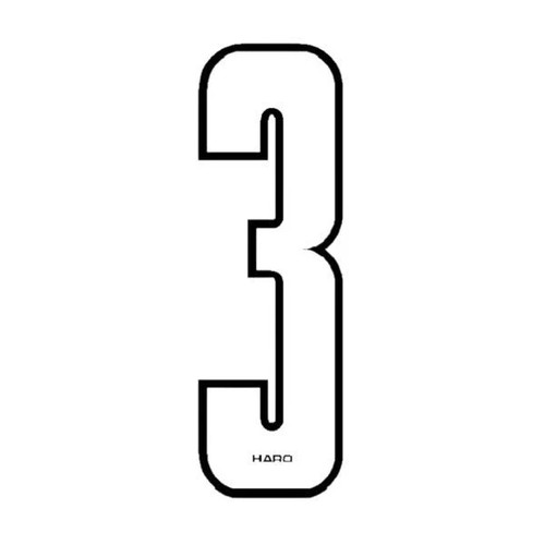 Haro stadium plate number 3 - stadium,