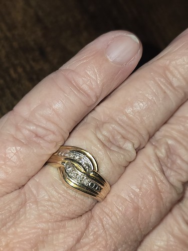 älterer vintage ring gelbgold - ring,
