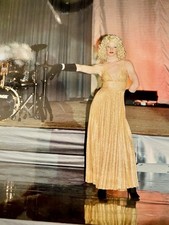 Vintage Kleid 38, Gold