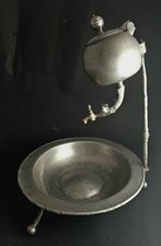 Antiker Zinn-Tischbrunnen von