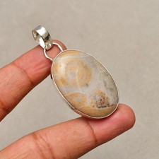 Fossil Coral Gemstone 925