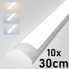 10x 30cm LED Feuchtraumlampe