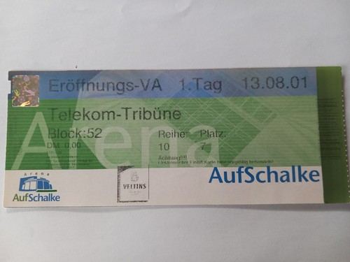Ticket fußball schalke 04 - fc,