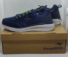 Sneaker KangaROOS Herren KM-CRES Schuhe dunkelblau navy lime Größe 40