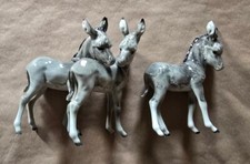 Esel Porzellan Figur Hutschenreuther Germany HR Eselpaar Figurine  donkey 