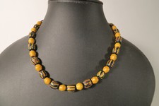 Schönes Collier alte Glasperlen Murano FL96 antique venetian Trade Beads