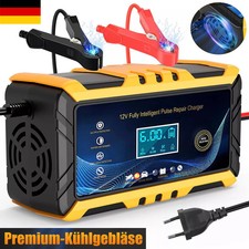 Auto Intelligentes Batterieladegerät Impuls Reparatur Erhaltungsladegerät 12V6A