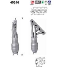 Katalysator AS 45246 für BMW