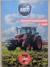 KIOTI PRODUKTPROGRAMM 2025 Traktoren Prospekt Bulldog Schlepper