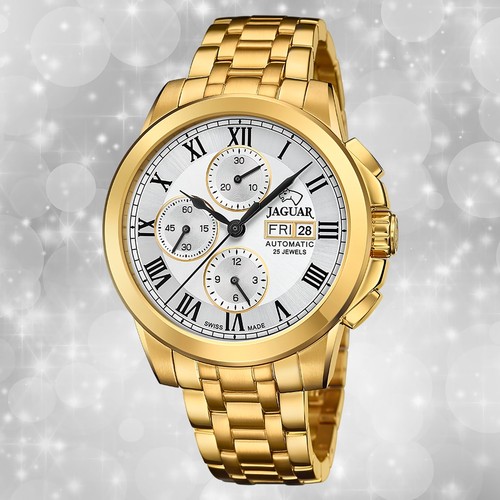 Jaguar herrenuhr edelstahl - herrenuhr,
